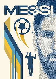 Messi Soccer Poster