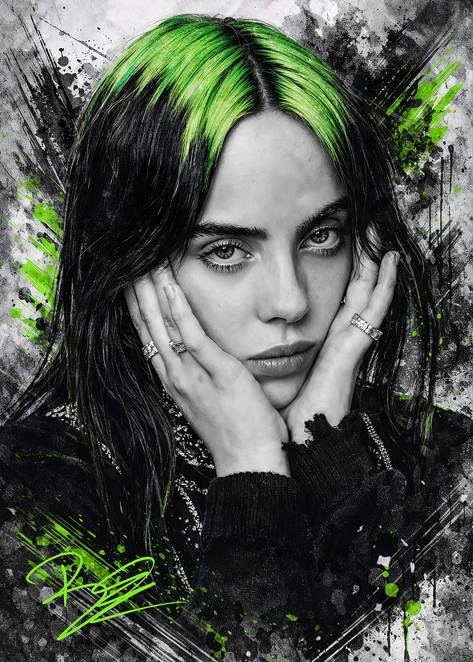 Billie Eilish Portrait