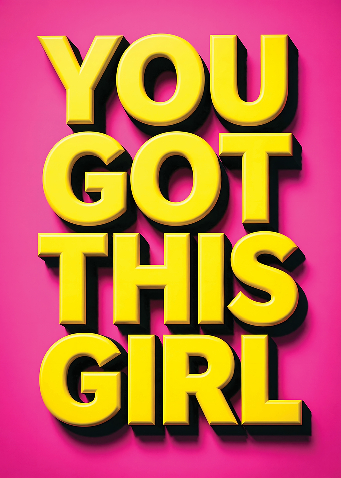 You Got This Girl Text Art