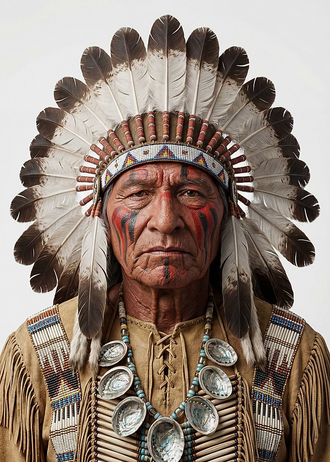 Native American Chief Portrait