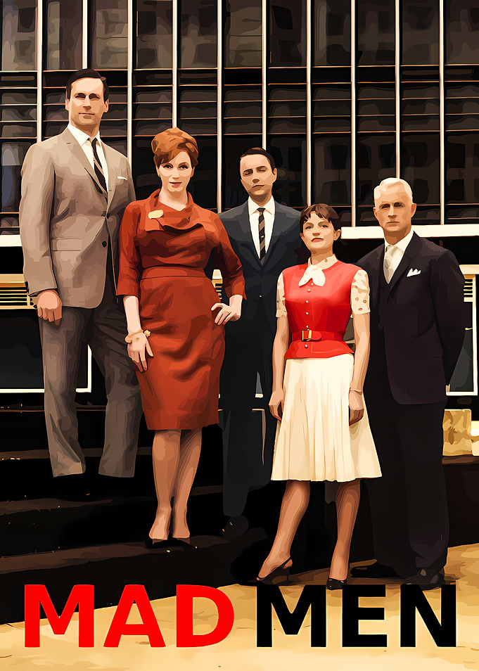 Mad Men Cast Poster