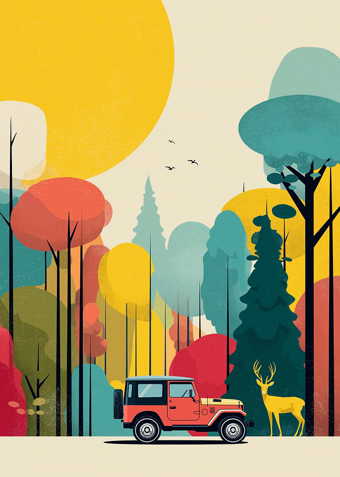 Retro Off-Road Adventure