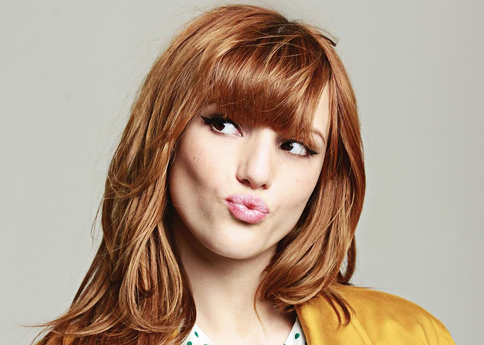 Bella Thorne Pouting