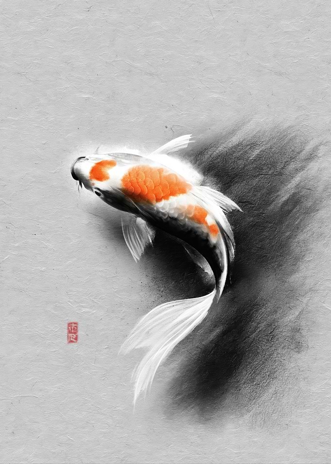 Koi Fish Painting