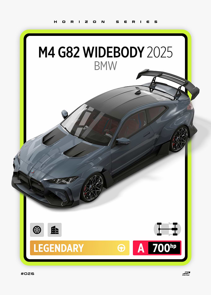 BMW M4 G82 Widebody 2025