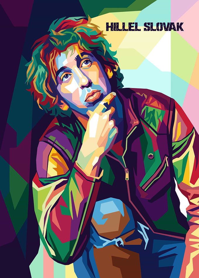 Hillel Slovak Pop Art Portrait