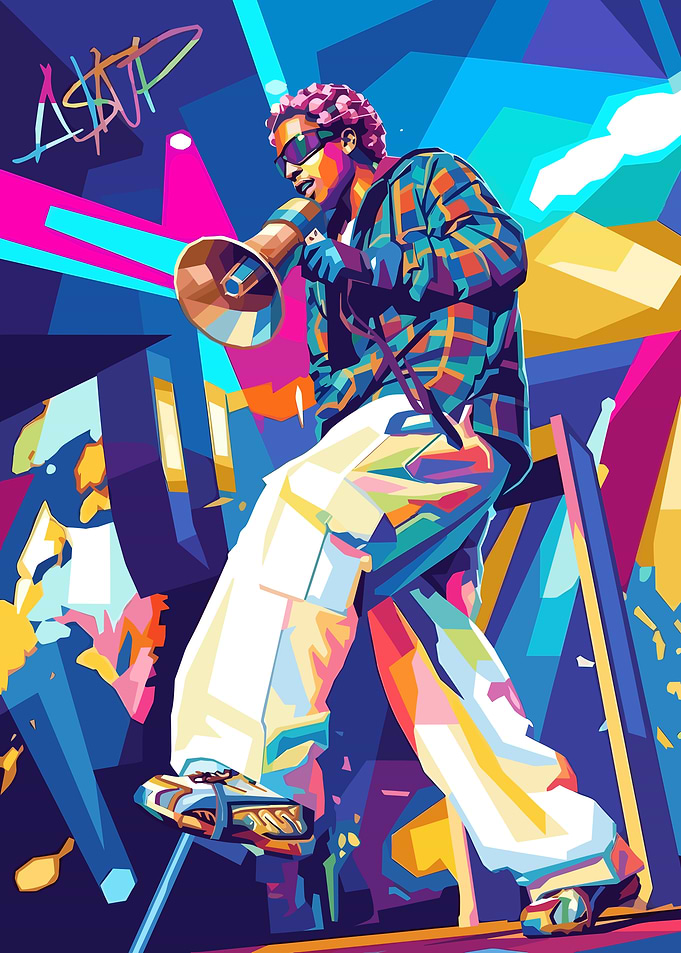 ASAP Rocky Wpap art