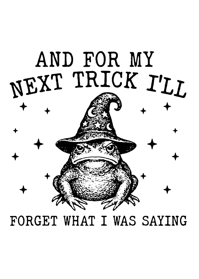 Wizard Frog Forgetful Trick