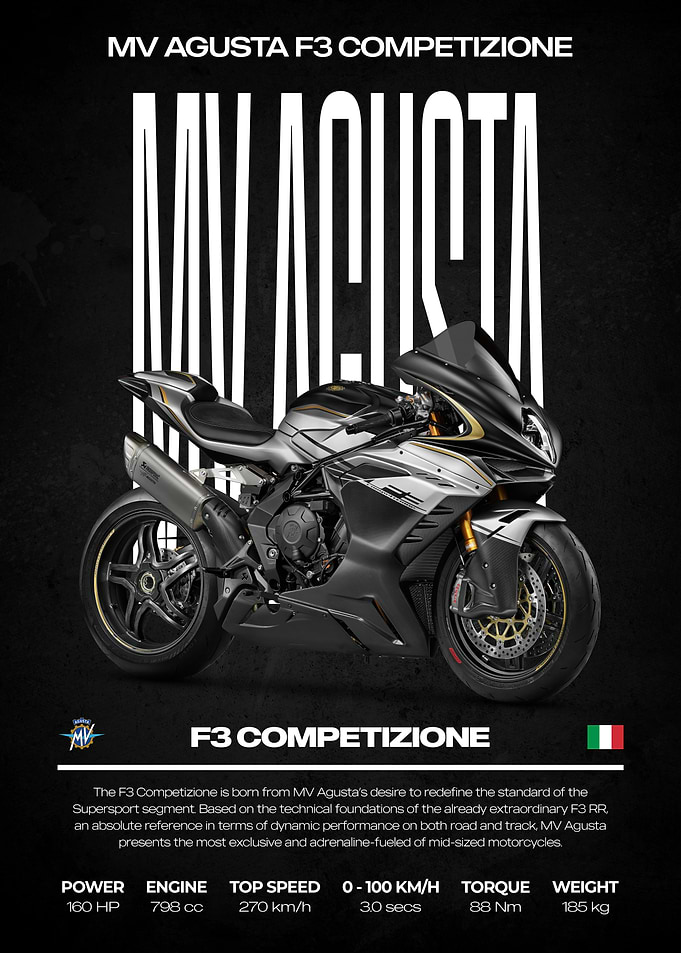 MV Agusta F3 Competizione Motorcycle