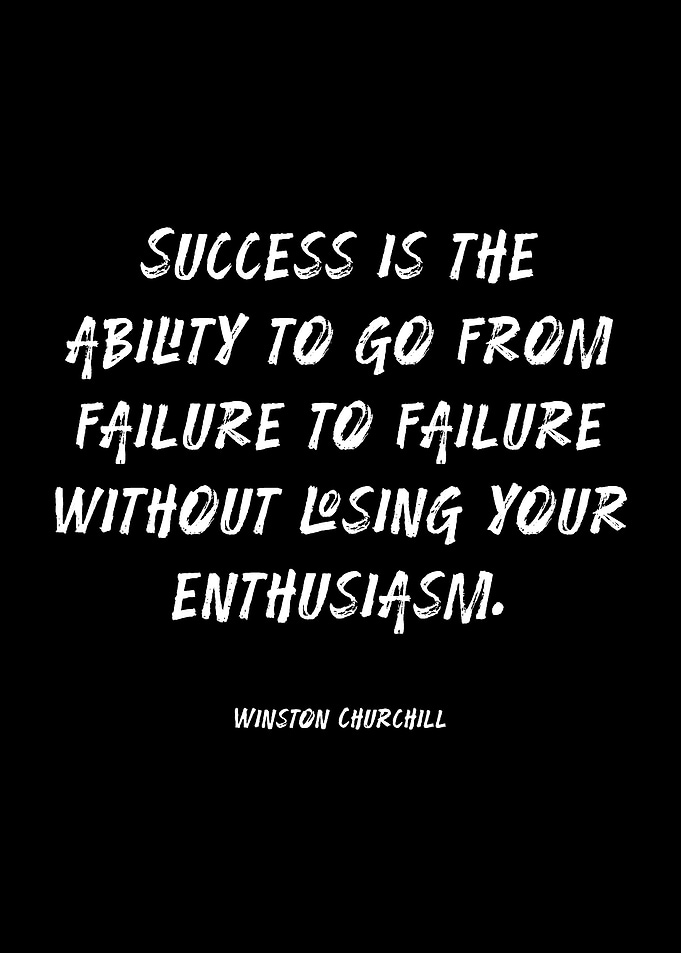 Winston Churchill Success Quote