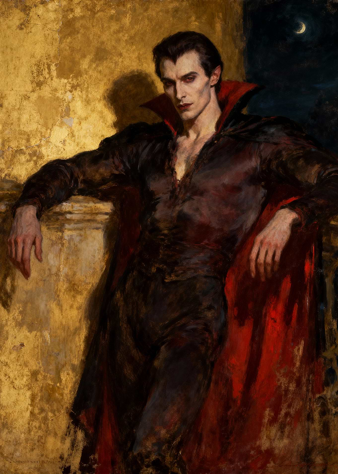 Vampire in a Red Cape