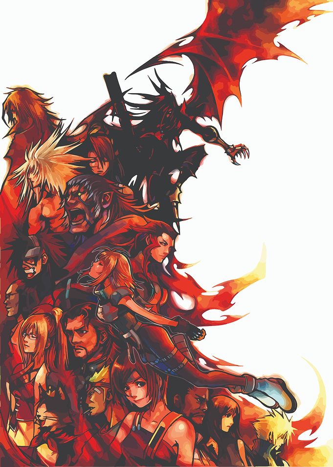 Final Fantasy VII Characters and Sephiroth