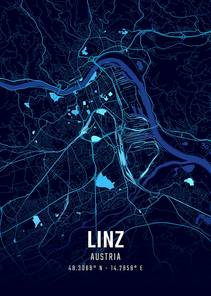 Linz Midnight City Map