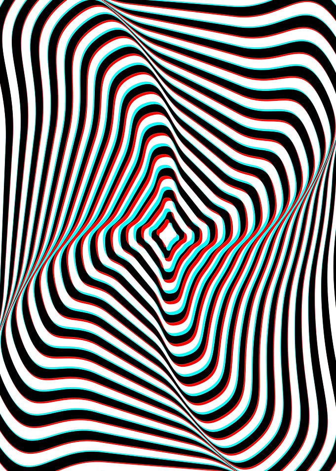 Optical Illusion Stripes