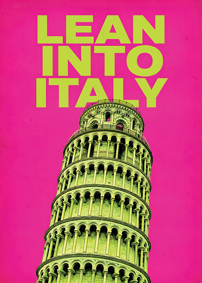Lean Into Italy Leaning Tower of Pisa