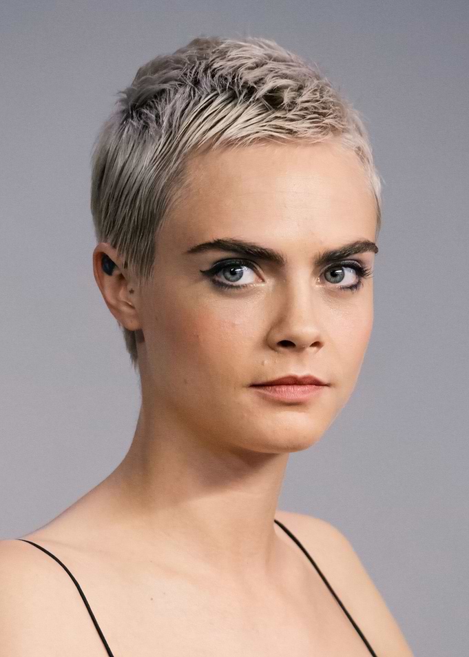 Cara Delevingne with Pixie Cut