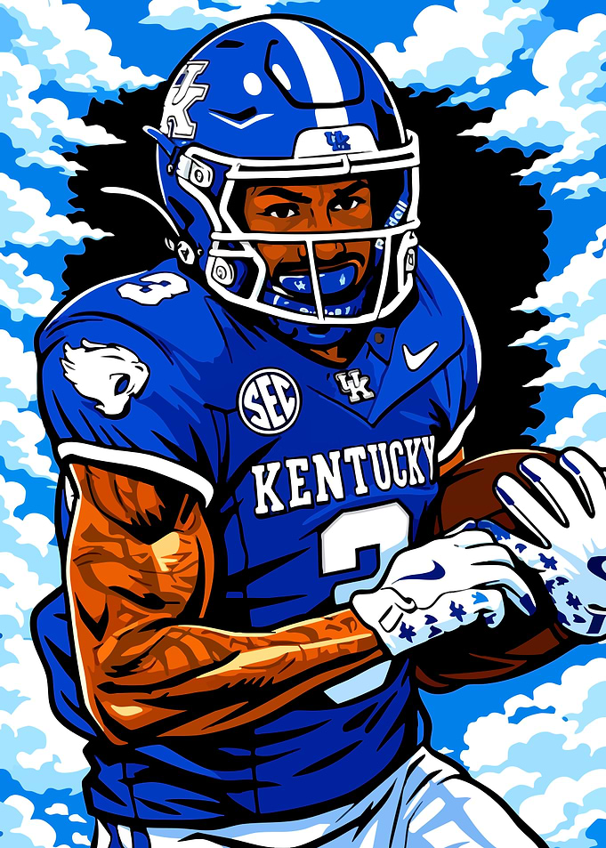Football Player Pop Art