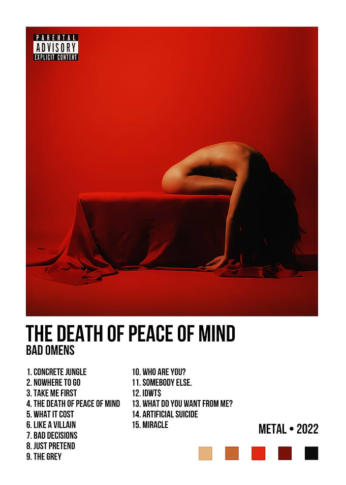 Bad Omens The Death of Peace of Mind Album Art