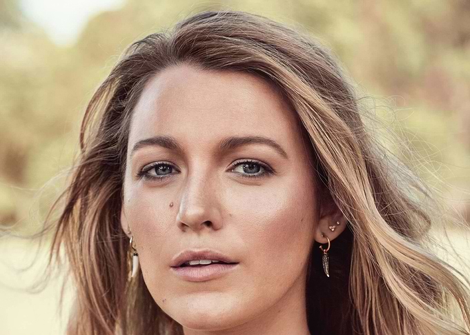 Blake Lively Close-Up Portrait