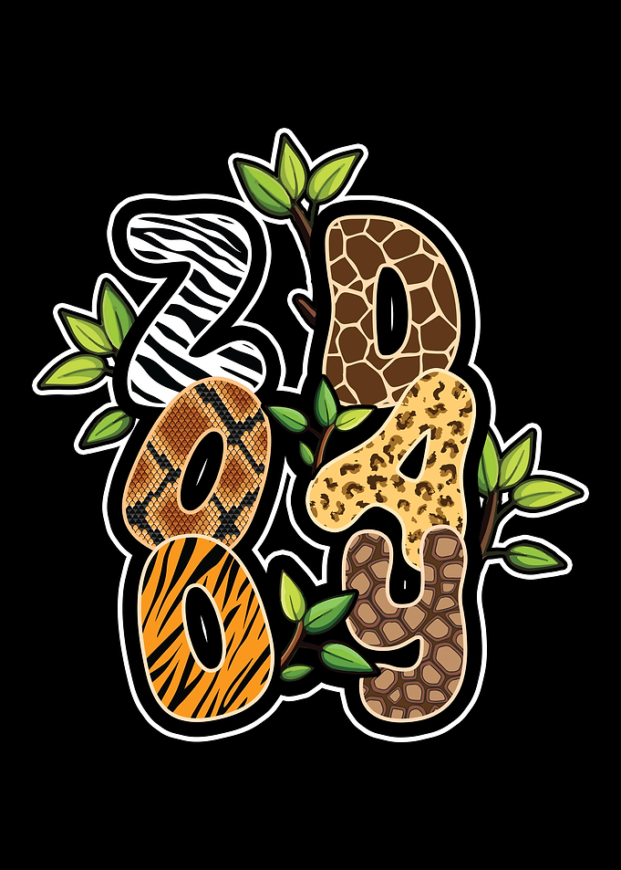 Zoo Day Text Art