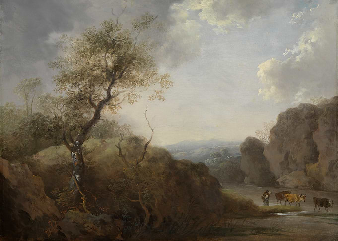 Pastoral Landscape with Cattle and Herdsman