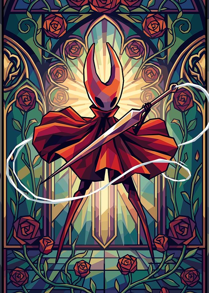 Hornet Stained Glass Art