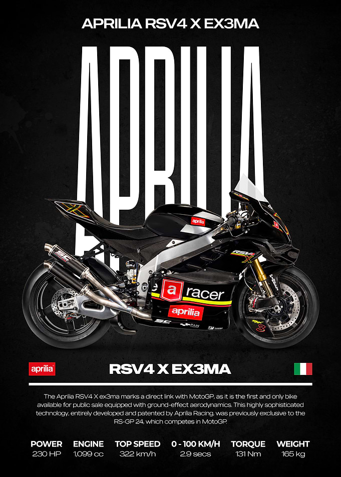 Aprilia RSV4 X EX3MA Motorcycle