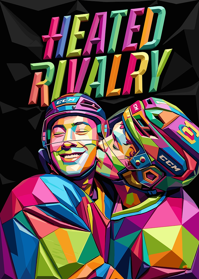 Heated Rivalry Hockey Art