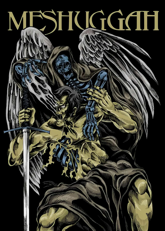 Meshuggah Angel of Death Artwork