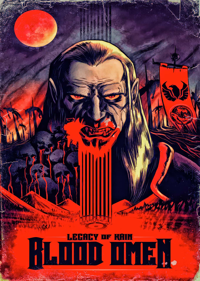 Legacy of Kain Blood Omen Vampire Art