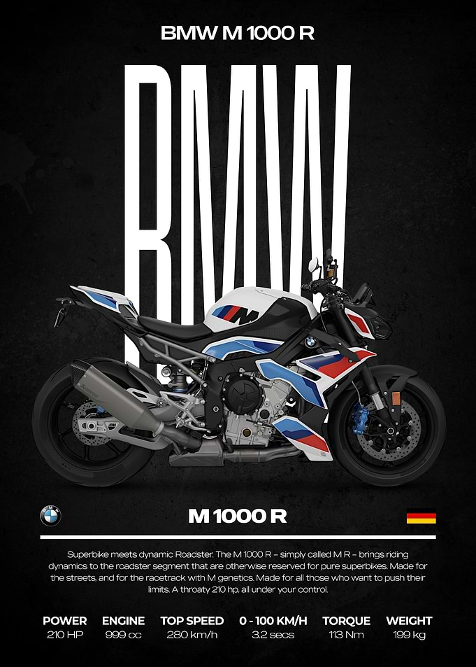 BMW M 1000 R Motorcycle