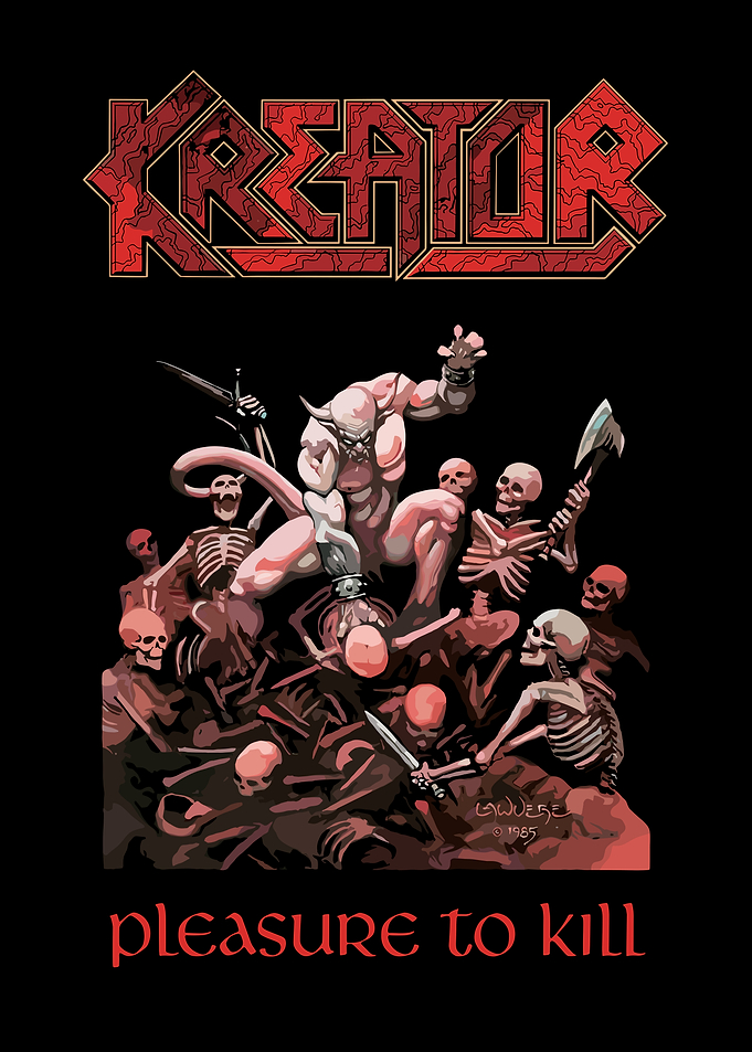 Kreator Pleasure to Kill Album Art
