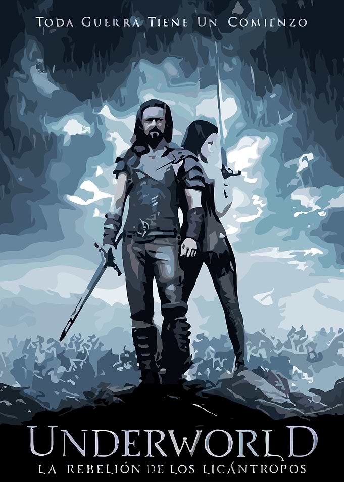 Underworld Lycan Rebellion Poster