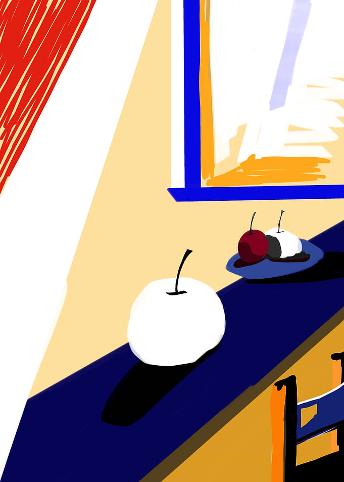 White apple