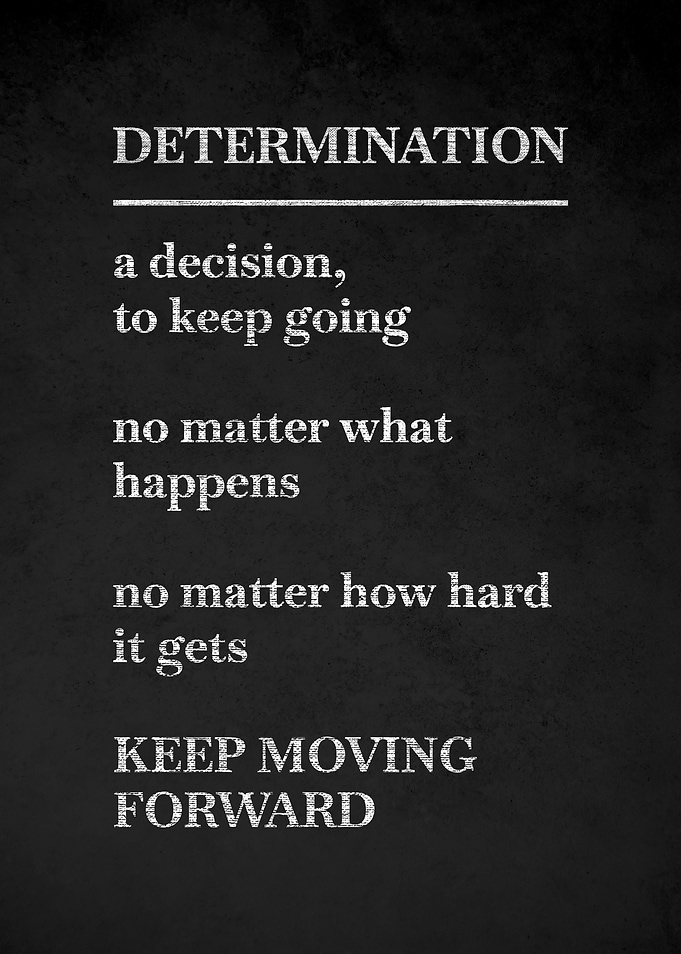 Determination Motivational Quote