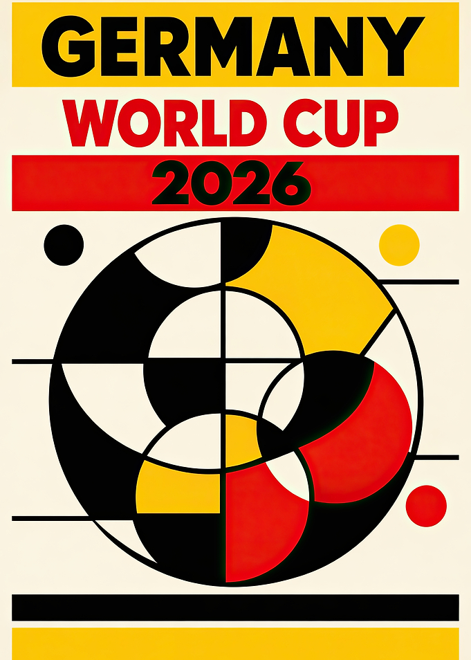 Germany World Cup 2026 Poster