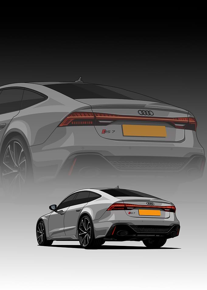 Audi RS 7 Sportback Illustration