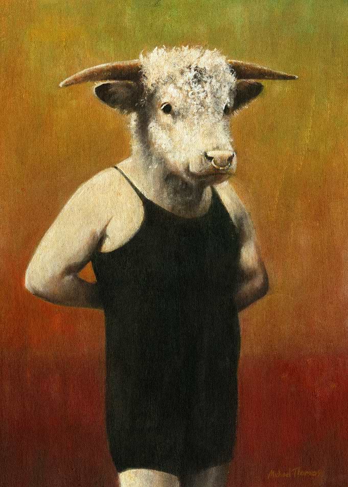 Vintage Bull Strongman