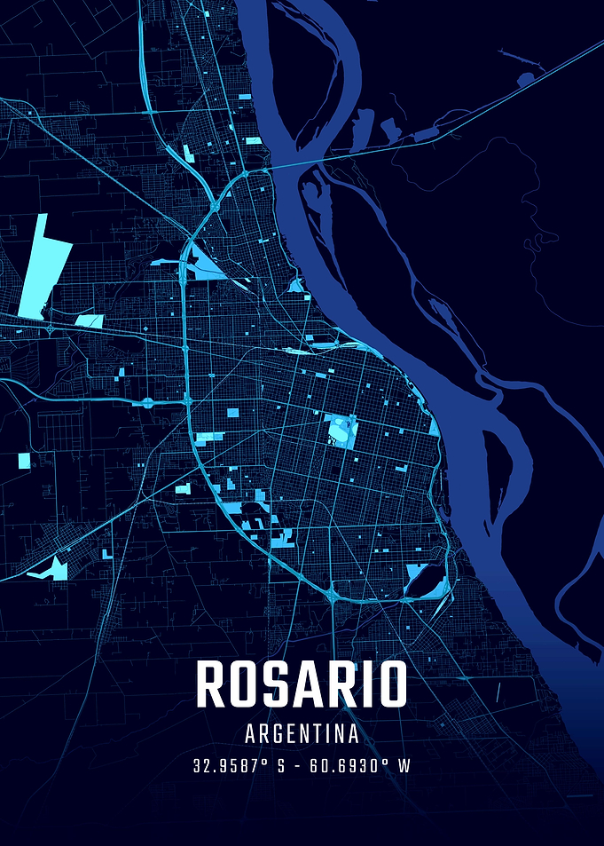 Rosario Midnight City Map