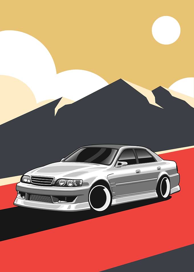 Chaser JZX100 Cloudscape