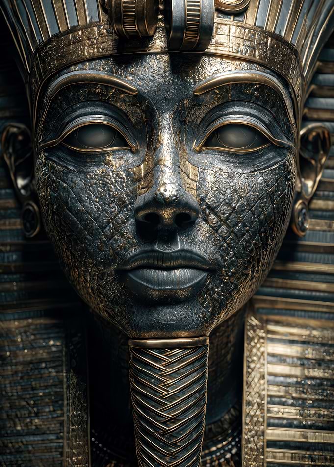 Ancient Egyptian Pharaoh Mask