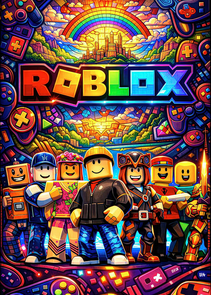 Roblox Characters and Gaming Art