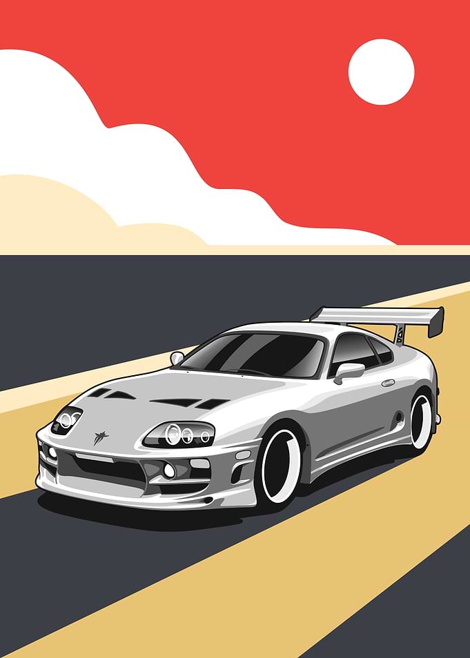 Supra MK4 Midnight