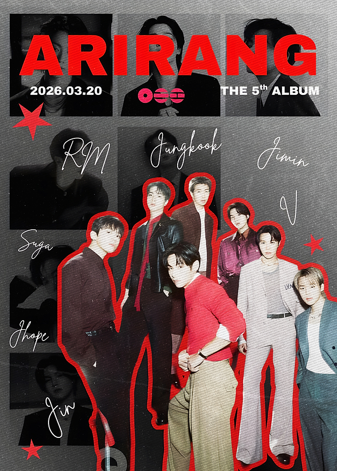 BTS Arirang 5th Album Poster