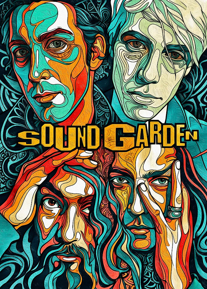 Sound Garden Band Portrait