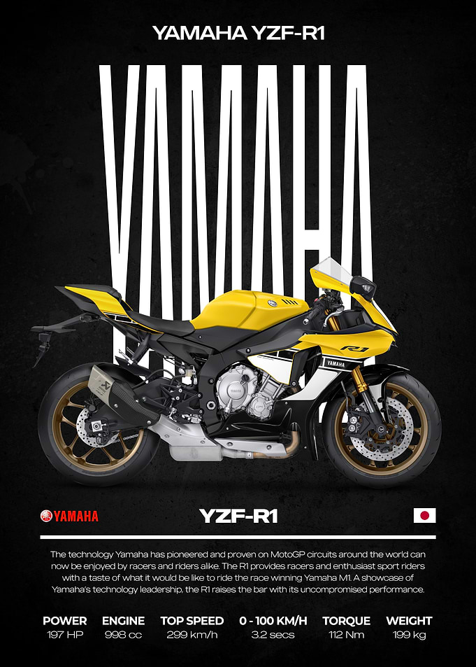 Yamaha YZF-R1 Motorcycle