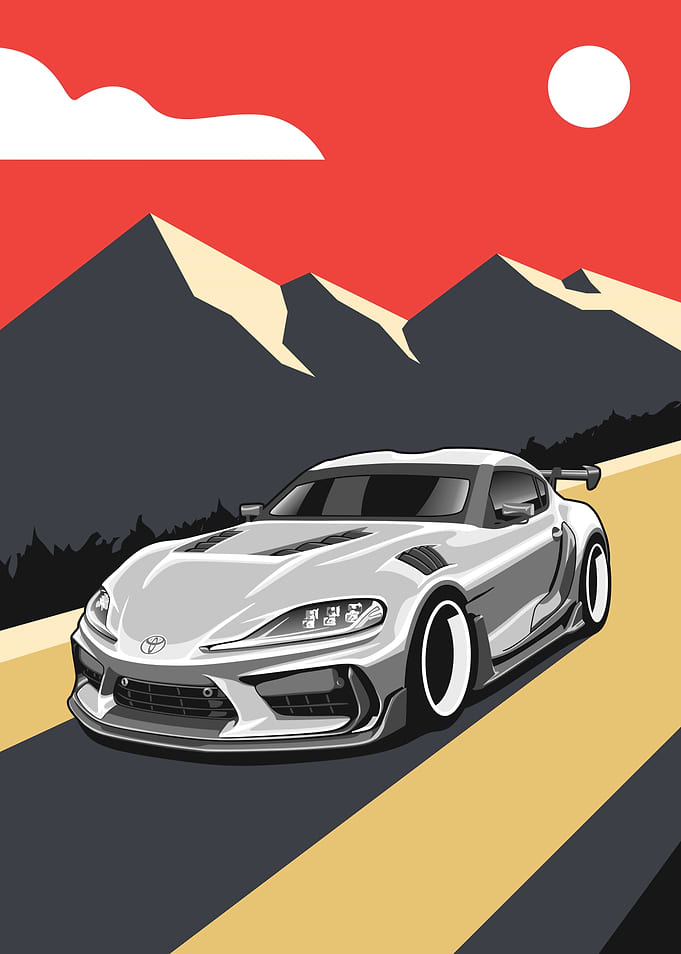Supra A90 Midnight