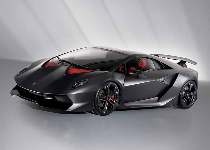 Matte Black Lamborghini Sesto Elemento