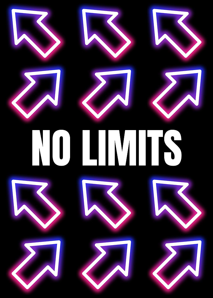 No Limits Neon Arrows