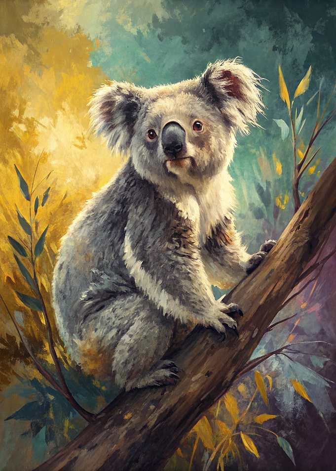 Koala in a Tree